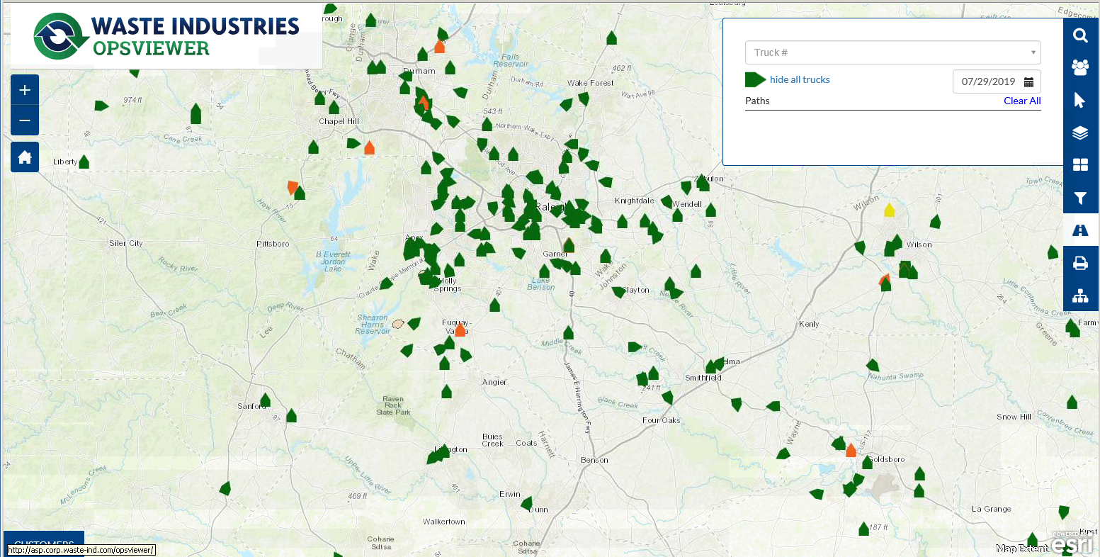 2019 Waste Industries - Opsviewer