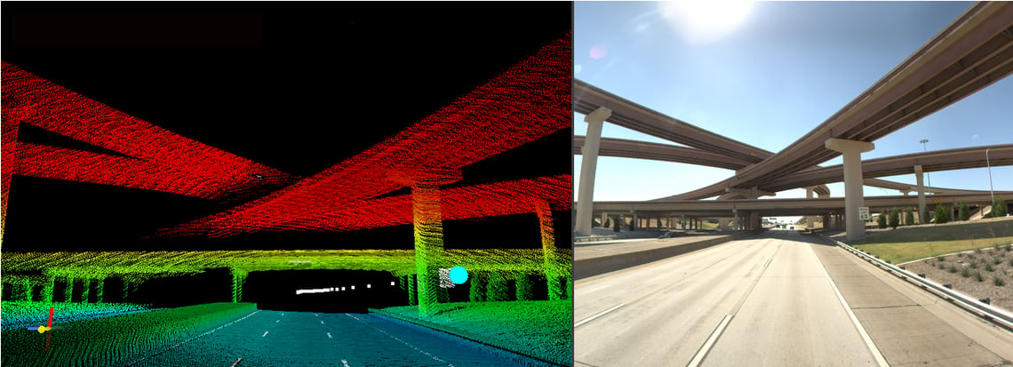 Bridge in Lidar and Imagery