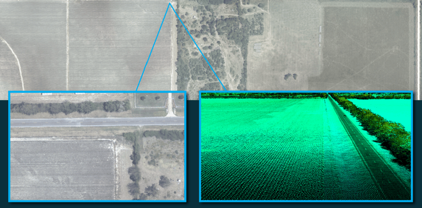 Solar Lidar and Ortho