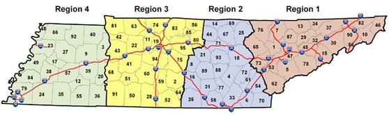 CMC-TDOT Regions