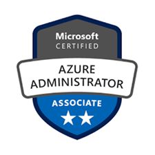 Microsoft Certified Azure Administrator Associate logo