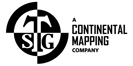 TSG A Continental Mapping Company Logo - Black