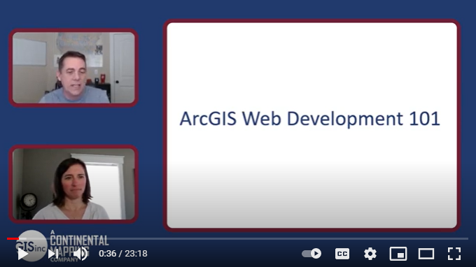 GISinc Tutorial: ArcGIS Web Development 101