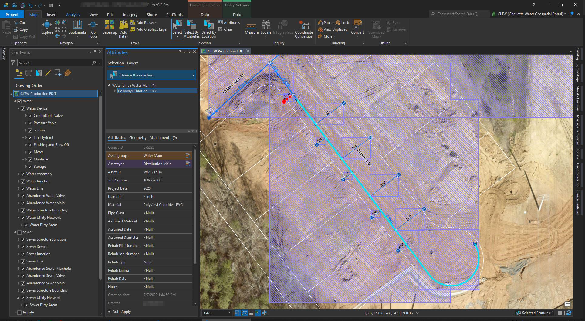 How Charlotte Water Successfully Transitioned from Geometric Network to ArcGIS Utility Network