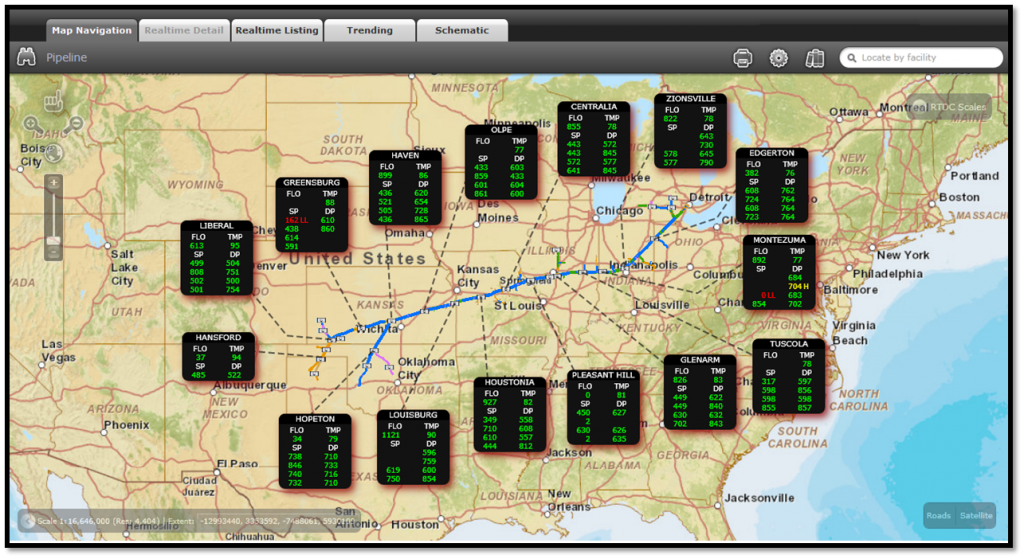 SCADA Integration for Gas Utility Company