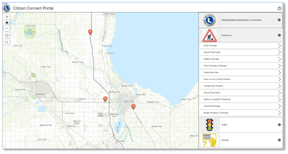 Road Commission Leverages Cityworks and Esri for Asset Management and Citizen Engagement